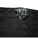 Tripp NYC Ripped Distressed High Rise Black Skinny Jeans Size 30 11 Goth Punk Photo 7