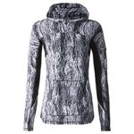 Lululemon Runbeam Hoodie Texture Twist White Black/Black size 4? Photo 1
