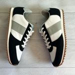 J.Crew NWOT Colorblock Trainer Sneakers Black White Gray Women’s Size 6.5 Photo 1