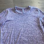 Pinkblush  Azules Purple Heathered Maternity Sweater - Size S Photo 3