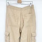 ZARA Womens Pocket Pull On High Rise Jogger Cargo Pants Size M Khaki Tan Photo 8
