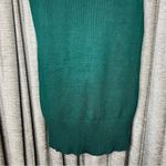 Pink Rose  Green Short Sleeve Turtleneck Tunic Sweater Size Large Photo 10