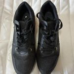 ALDO  Black with Sparkly inserts‎ Wedge Sneakers Women's Size 11 Photo 0