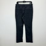 J.Crew Studded High Rise Straight Jean 1996 Semi Stretch Washed Black US 29 MWT Photo 8