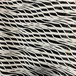 R & M Richards R&M WO SIZE 16 BLACK WHITE WAVE DESIGN DRESS WITH ATTACHED WATERFALL JACKET EUC Photo 8