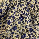 Current Air  Anthropologie Green Blue Floral Tiered Mini Skirt Womens Size Medium Photo 10