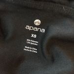 Apana Womens Leggings 7/8 Length Cutouts Black XS Photo 4