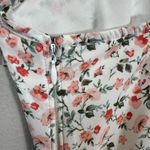 Abercrombie & Fitch Floral Dainty Mini Dress Women's Small White Cottage Boho Photo 12