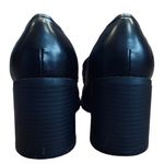 Marc Fisher Black Metal Bit Academia Witchy Slip On Dress Formal Heeled Loafer Photo 5