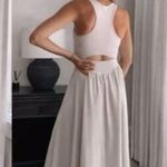 Zella  Effortless Cutout Back Hybrid Dress in Grey Moonbeam Size X-Large Photo 15