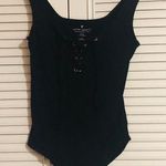 American Eagle Outfitters Body Suit Black Size L Photo 0