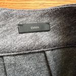 St. John Wool Blend Emma Pants Women's 6 Gray Wide Leg Pant Photo 3