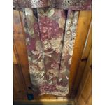 Vintage Floral Dress Set Brown Sheer Top Dress Outfit Christy‎ Lyn Size 10 Photo 3