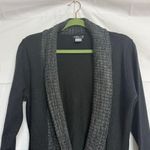 Venus Black Open Front Buckle Cardigan Sz M Photo 2