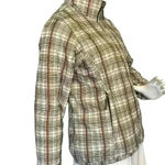 The North Face The Nortth Face Woman’s Brown Plaid Milletan Insulated Jacket She Size Medium. Photo 2
