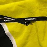 Nike Womens small Dri Fit Running Shorts 3"-black/yellow/white Photo 3