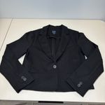 Gap  Black One Button Blazer‎ Small Office Workwear Monochrome Interview Classic Photo 3