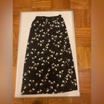 Sanctuary Black and White Floral Midi Skirt Photo 8
