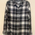 Banana Republic  Black and White Checkered Men's Shirt Photo 0