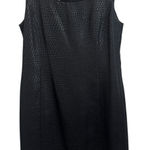 Armani Collezioni  women's black shift dot printed sleeveless‎ dress size 12 Photo 0