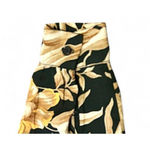 H&M Womens Professional Blouse Size 2 Black Floral Button Front Long Sleeve Top Photo 4