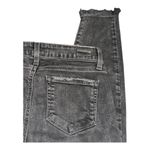 Paige  Verdugo Ankle Black Skinny Stretchy Jeans Raw Hem Low rise size 25​ Photo 5