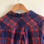 Seven7  plaid button down shirt XS Photo 3