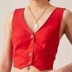 Anthropologie Anthro Cross Back Vest Top NWT Photo 10