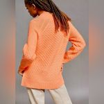 Anthropologie FAVORITE! ALPACA WOOL | BIA SWEATER | Coral | Oversized XS | Photo 2