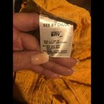 See By Chloe  Mustard Dress Sz4 Photo 6