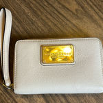 Marc Jacobs New York Pale Pink Leather Pebbled Wristlet Wallet Photo 0