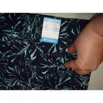 Columbia Womens New NWT M PFG Shorts Light Dark Blue Nice Casual Zip UPF Palm Photo 4