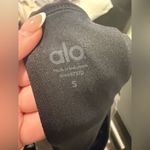 Alo Yoga Alo Velour Glimmer Scoop Neck Bra Photo 3