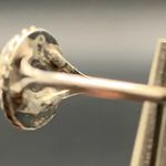 VTG Native American Handmade Green Malachite 925 Sterling Silver Ring Size 6.5 Photo 3