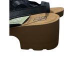 Daisy Fuentes New  SIZE 11  STRAPPY comfort sandal Black rhinestone accents Photo 7