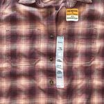 Carhartt Fairview Lavendar Shadow Plaid Top size S Photo 4