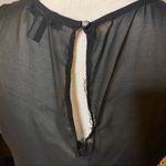 ZARA  black and gold sequins sleeveless shirt Photo 8