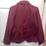 Venezia Deep burgundy Jacket EUC woman’s size 14/16 Red Photo 4