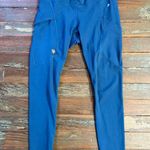 Fjällräven Women’s Abisko Hiking Outdoor Tights ~ Size Large 💛🍄 Blue Photo 4