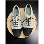 FootJoy  FJ eComfort Golf Cleats Shoes‎ White /Black 98322 Womens US Size 7 M Photo 2