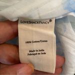 Love Shack Fancy  XS Light Blue & White Floral Crop Blouse Photo 13