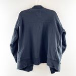 Aerie Cardigan Sweatshirt Sweater Black Medium Photo 3