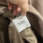 Kenneth Cole NY Womens Single Breasted Large Button Tan Wool Blend Peacoat Sz 10 Photo 6