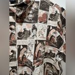 Her Universe Cartoon Network Over The Garden Wall Tonal Scenes Allover Print Woven Button-Up Photo 4