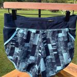 Under Armour  Women's Teal and Navy Athletic Shorts Photo 3