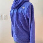 The North Face bluish purple zip up Hoodie Photo 4