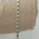 Bardot Belle Sleeve Turtleneck Fluffy Knit Sweater Blush Pink Size 10 Cozy Tunic Photo 6