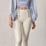 JET SET LONG SLEEVE RUCHED CROP TOP Size undefined Photo 3