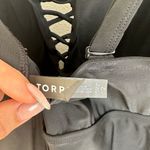 Torrid Black Slim Fix Wireless Lattice Front One Piece Swimsuit Size 2 / 2X / 18 Photo 8