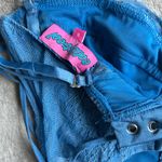 Edikted  Blue Lace Bustier Corset Top Small Photo 2